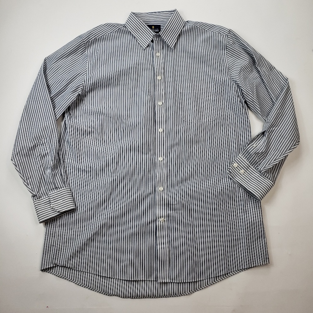 Stafford Mens Travel Dress Shirt 16 1/2